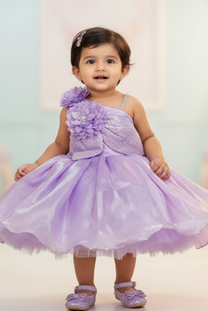Lavender Baby Dress