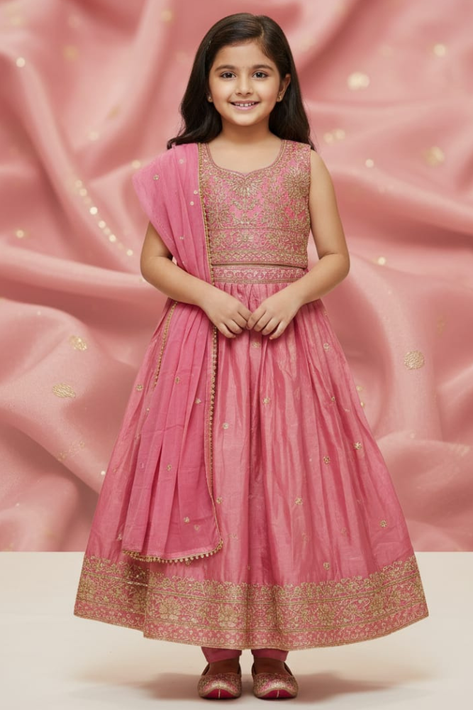 Pink Ethnic Dress